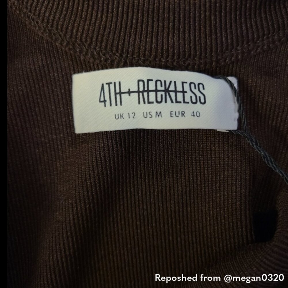 4th and Reckless Allie Ribbed Sleeveless Bodysuit - Picture 8 of 16